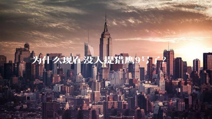 为什么现在没人提猎鹰9号了？