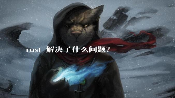 rust 解决了什么问题？